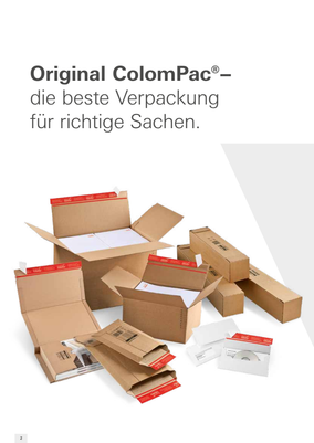 ColomPac®-Versandverpackungen